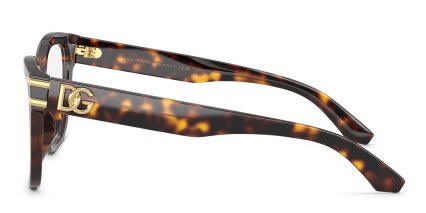 Dolce & Gabbana DG3418 Tortoise glasses - Tortoise - Side View