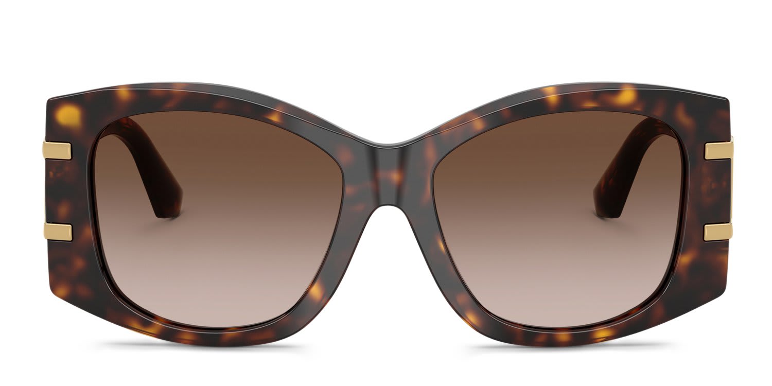 Dolce & Gabbana DG4501 Tortoise, Brown glasses - Tortoise / Brown - Frontal View
