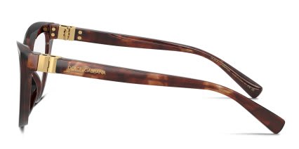 Dolce & Gabbana DG3414 Red, Tortoise glasses - Tortoise - Side View