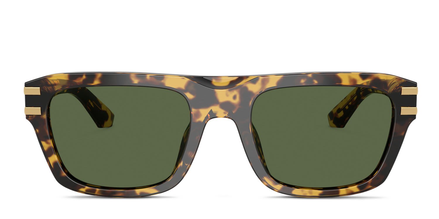 Dolce & Gabbana DG4496 Yellow, Tortoise, Green glasses - Yellow / Tortoise / Green - Frontal View