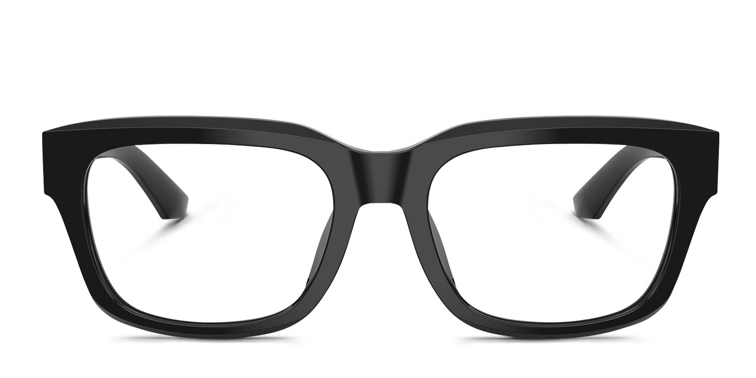 Dolce & Gabbana DG3416 Shiny Black glasses - Shiny Black - Frontal View