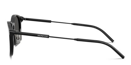 Moncler ME6011D Barbb Black, Gray glasses - Black / Gray - Side View