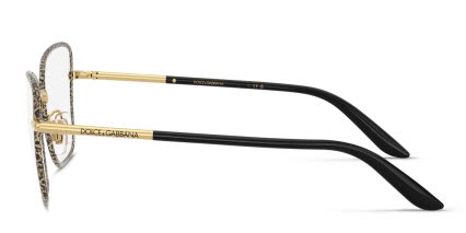 Dolce & Gabbana DG1359 Gold glasses - Gold - Side View