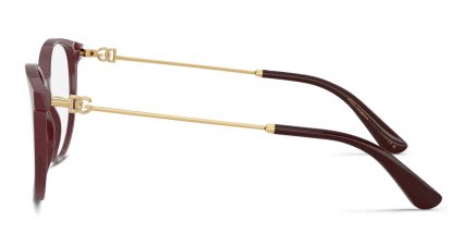 Dolce & Gabbana DG3363 Red glasses - Red - Side View