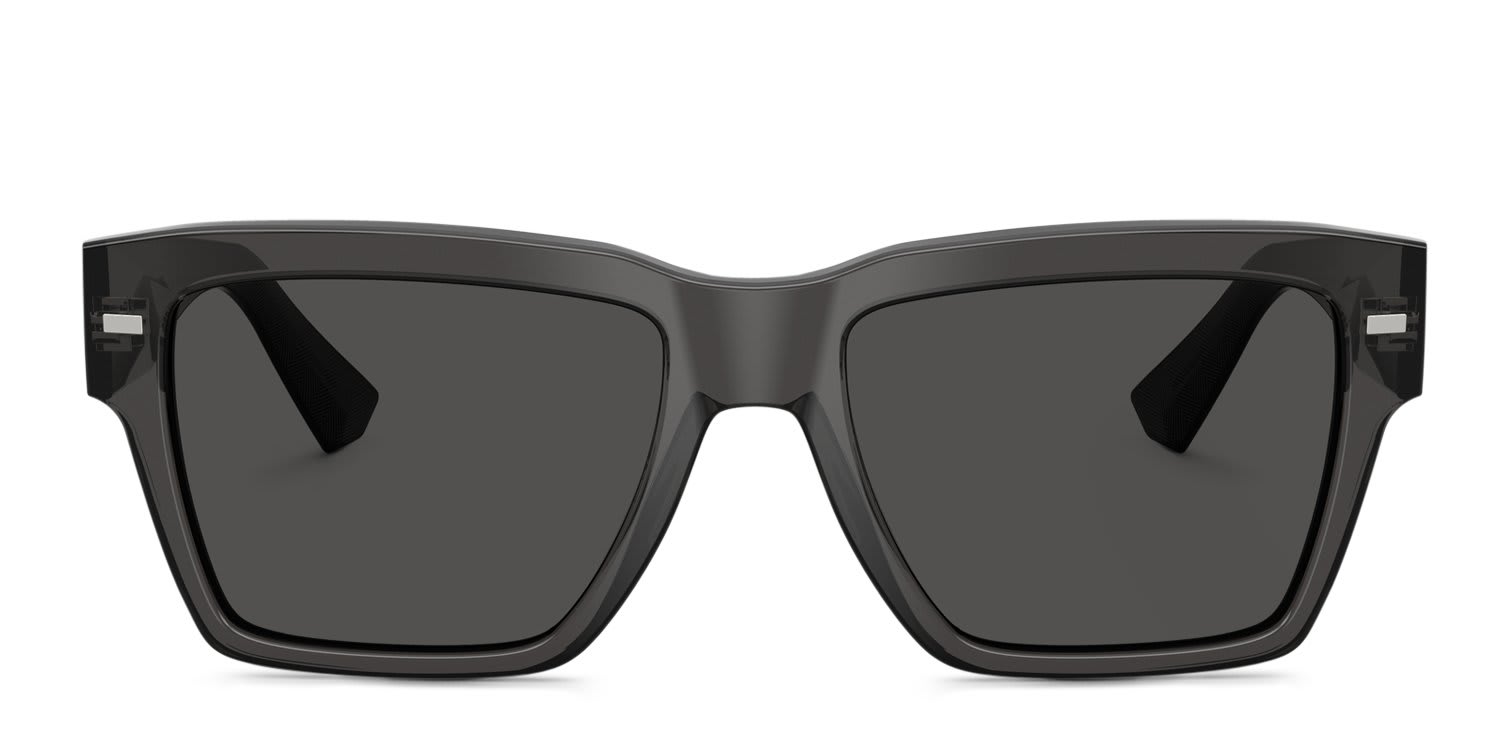 Dolce & Gabbana DG4431 Clear, Gray glasses - Clear / Gray - Frontal View