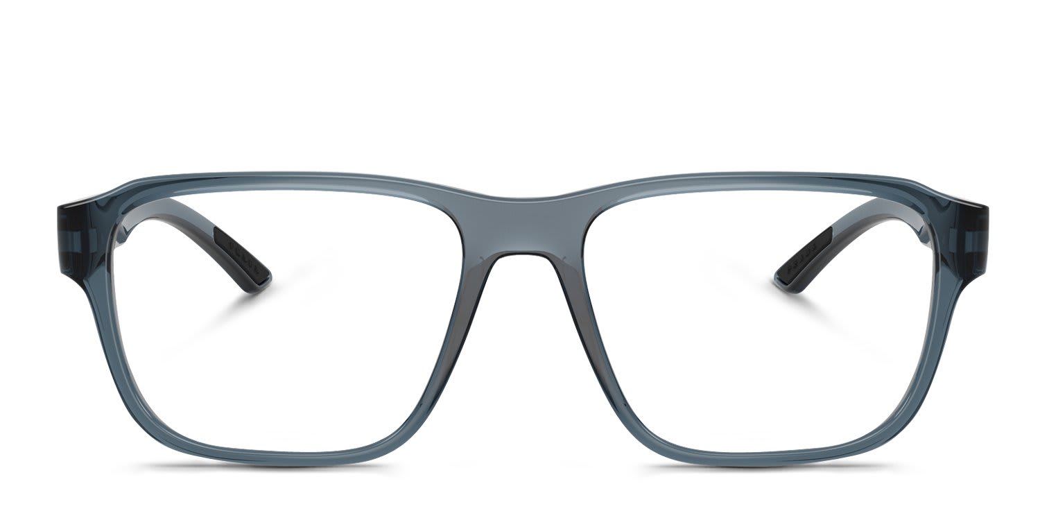 Prada Linea Rossa PS05RV Clear, Blue glasses - Clear / Blue - Frontal View
