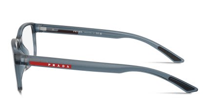 Prada Linea Rossa PS06RV Clear, Blue glasses - Clear / Blue - Side View
