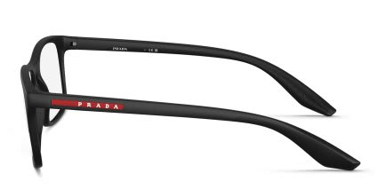 Prada Linea Rossa PS08RV Black glasses - Black - Side View