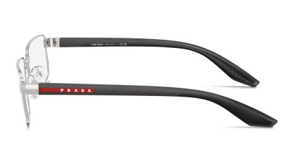 Prada Linea Rossa PS52RV Silver glasses - Silver - Side View