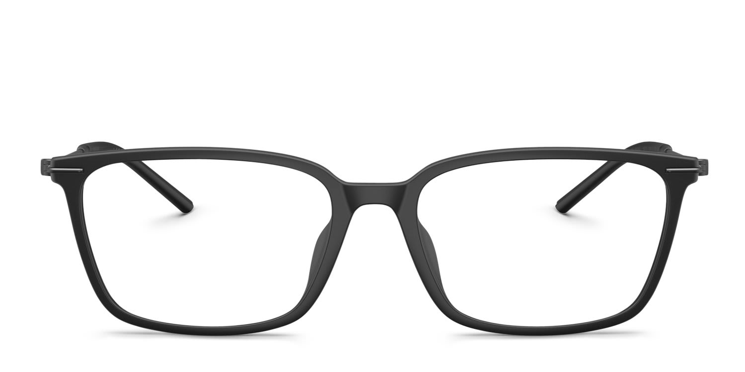 Moncler ME3004D Matte Black glasses - Matte Black - Frontal View