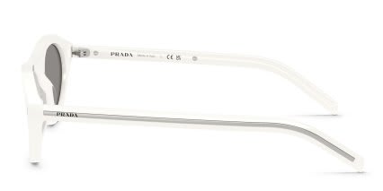 Prada PRB15S White, Gray glasses - White / Gray - Side View