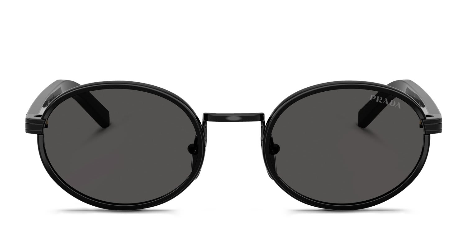 Prada PRB56S Black, Gray glasses - Black / Gray - Frontal View