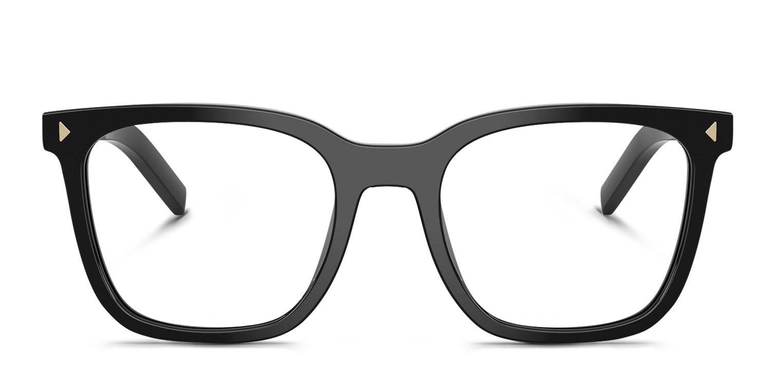 Prada PRB11V Black glasses - Black - Frontal View