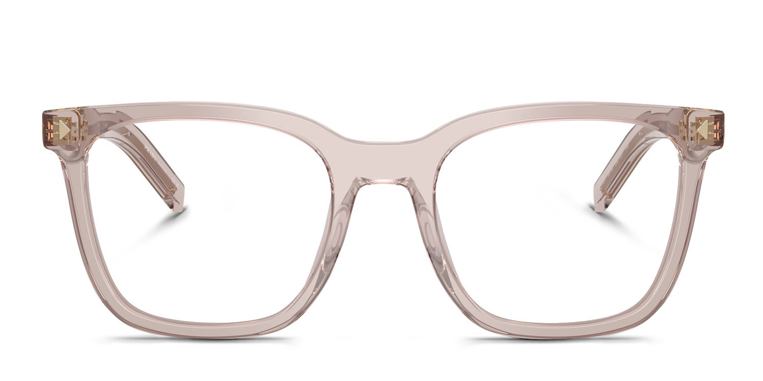 Prada PRB11V Pink glasses - Pink - Frontal View