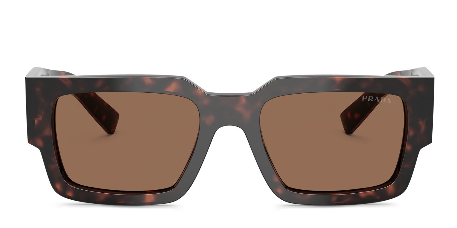 Prada PRB17S Tortoise, Brown glasses - Tortoise / Brown - Frontal View