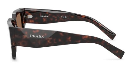 Prada PRB17S Tortoise, Brown glasses - Tortoise / Brown - Side View
