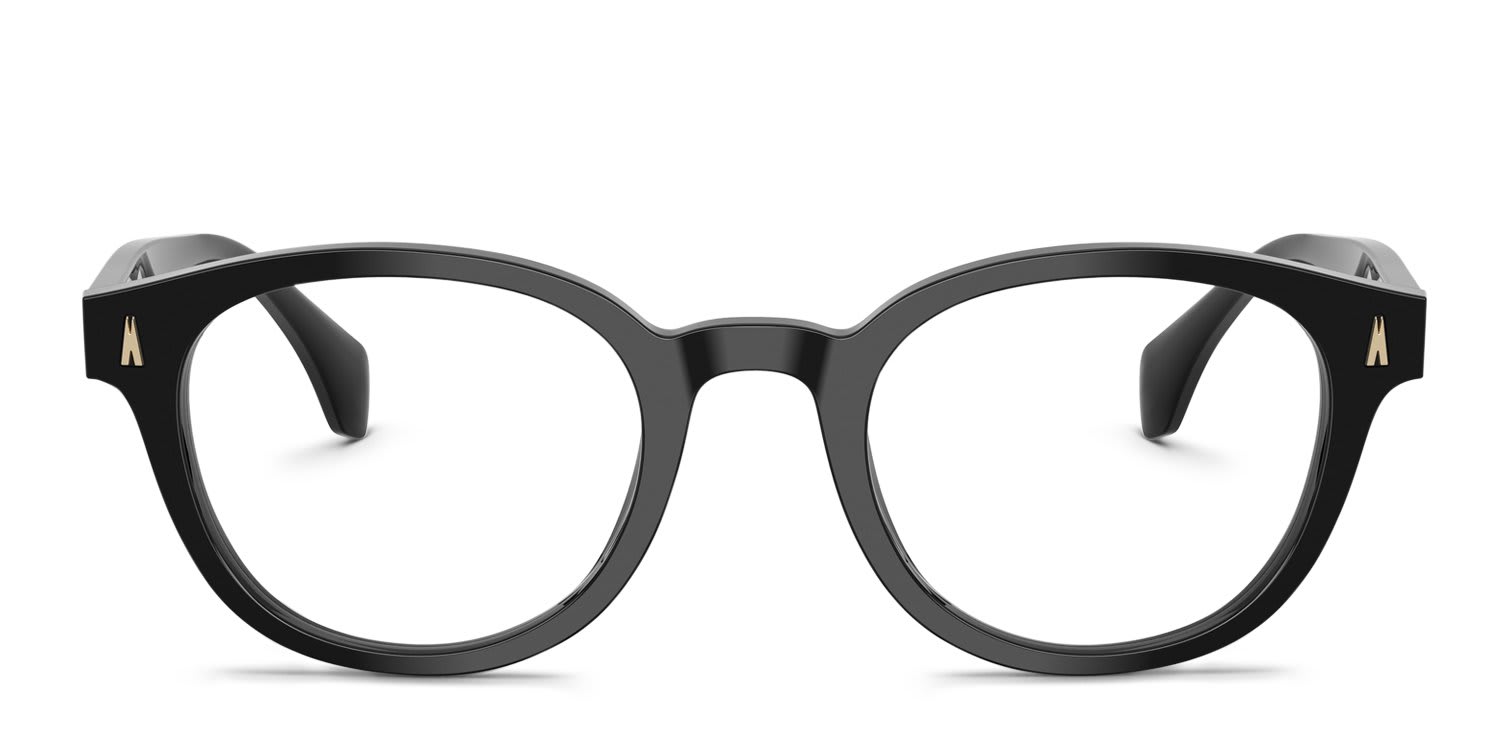 Moncler ME2020 Black glasses - Black - Frontal View