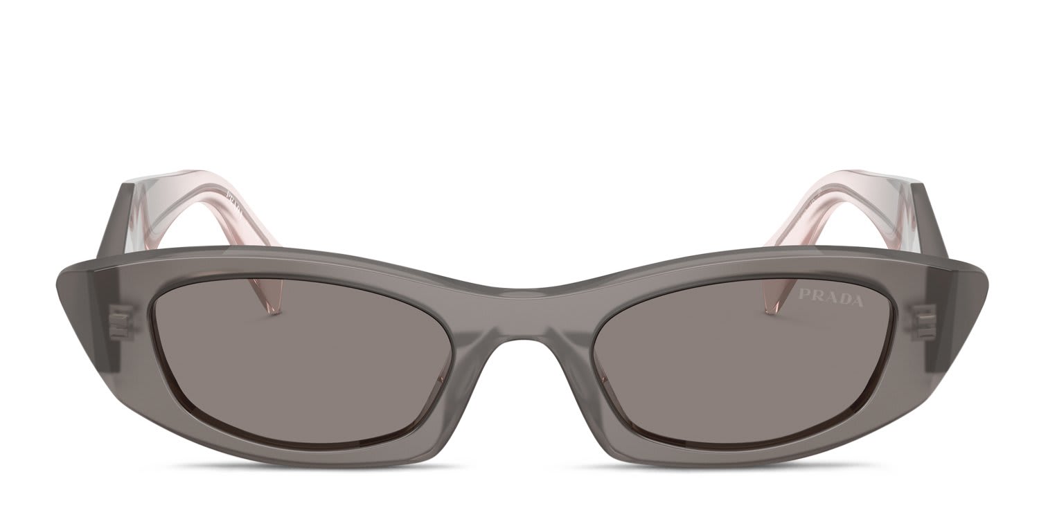 Prada PRB16S Gray glasses - Gray - Frontal View