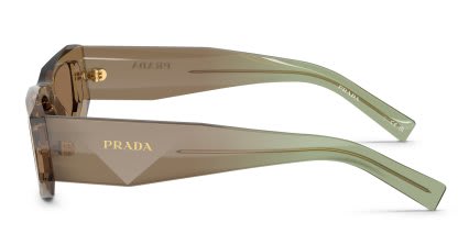 Prada PRB19S Brown glasses - Brown - Side View