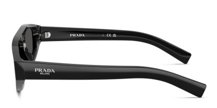 Prada PRC02S Black, Gray glasses - Black / Gray - Side View