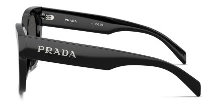 Prada PRC04S Black, Gray glasses - Black / Gray - Side View