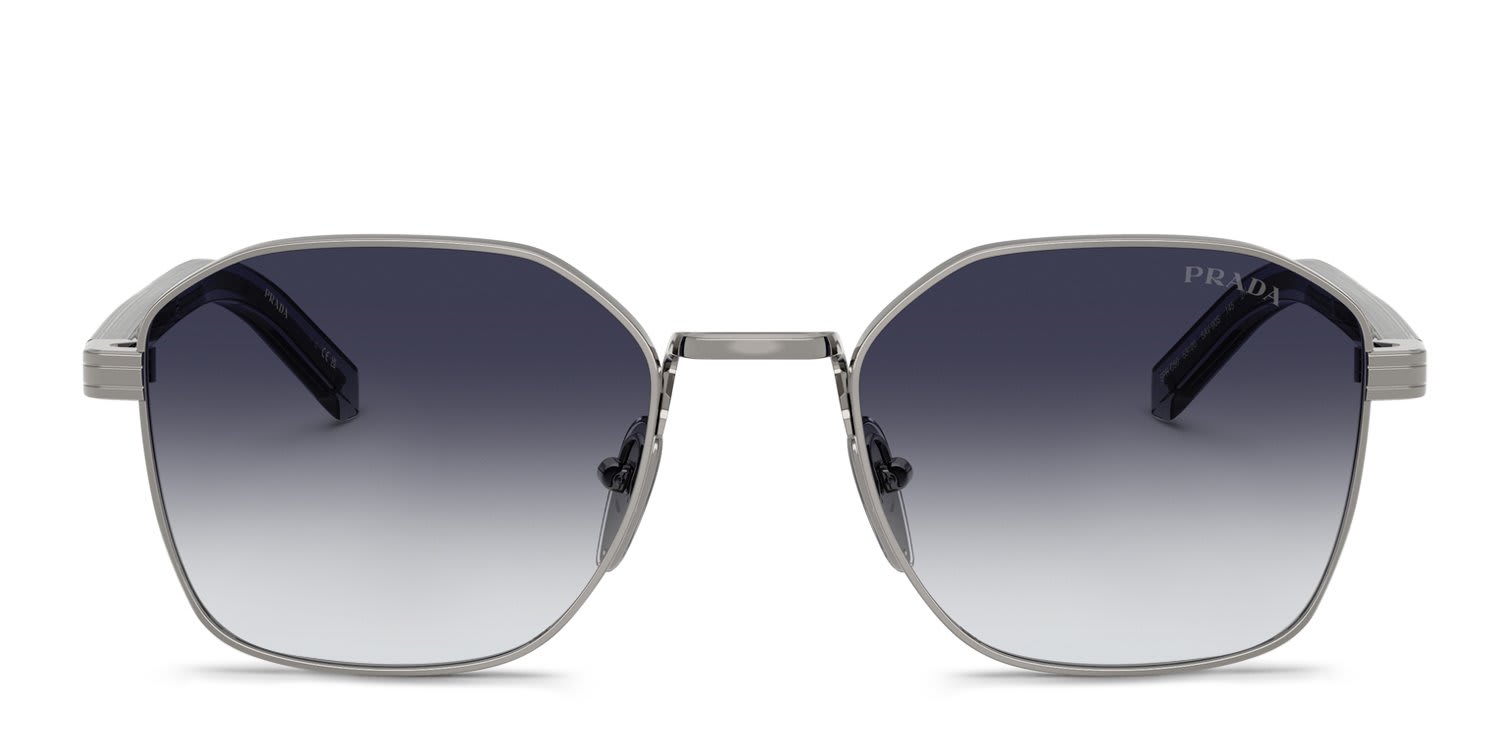 Prada PRC50S Gunmetal, Gray glasses - Gunmetal / Gray - Frontal View