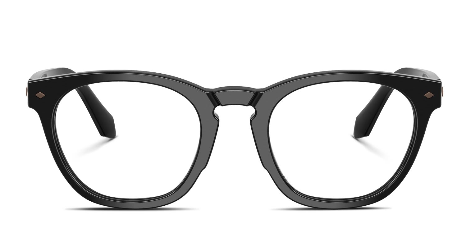 Giorgio Armani AR7284 Black glasses - Black - Frontal View