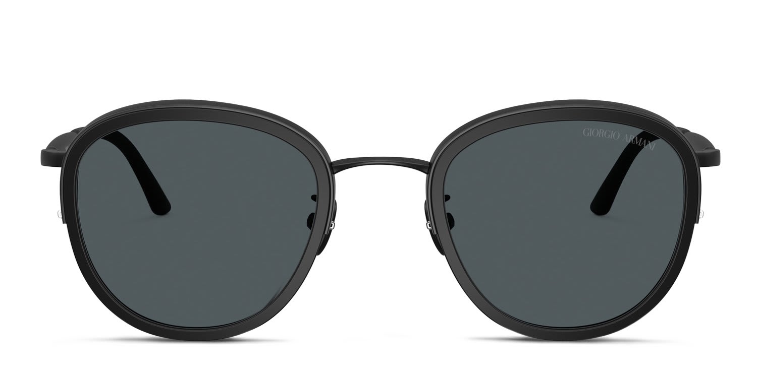 Giorgio Armani AR6176 Black, Gray glasses - Black / Gray - Frontal View