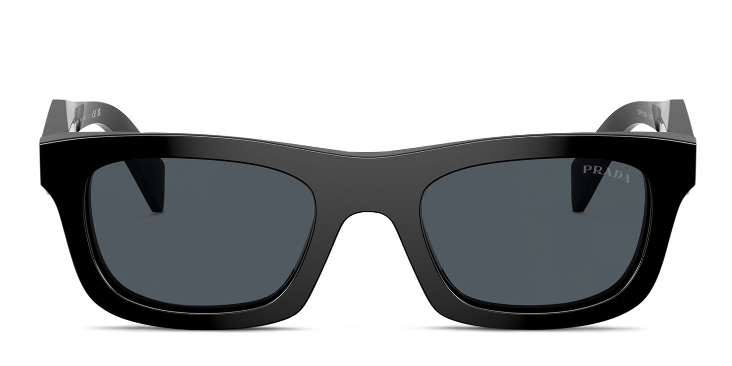 Prada PRC06S Black, Gray glasses - Black / Gray - Frontal View