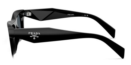 Prada PRC06S Black, Gray glasses - Black / Gray - Side View