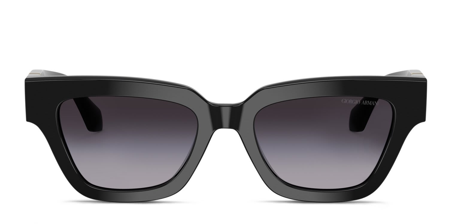 Giorgio Armani AR8246U Black, Gray glasses - Black / Gray - Frontal View