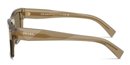 Prada PR19WS Brown, Gray glasses - Brown / Gray - Side View