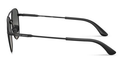 Giorgio Armani AR6178 Black, Gray glasses - Black / Gray - Side View