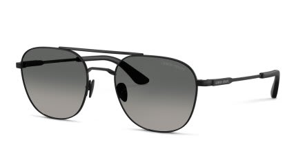 Giorgio Armani AR6178 Black, Gray glasses - Black / Gray - Angle View