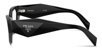 Prada PRC07V Black glasses - Black - Side View