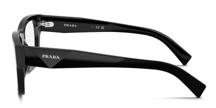 Prada PRC01V Black glasses - Black - Side View