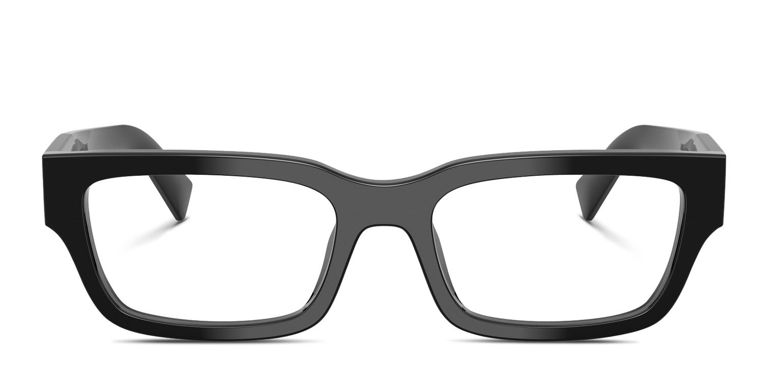 Prada PRC02V Black glasses - Black - Frontal View