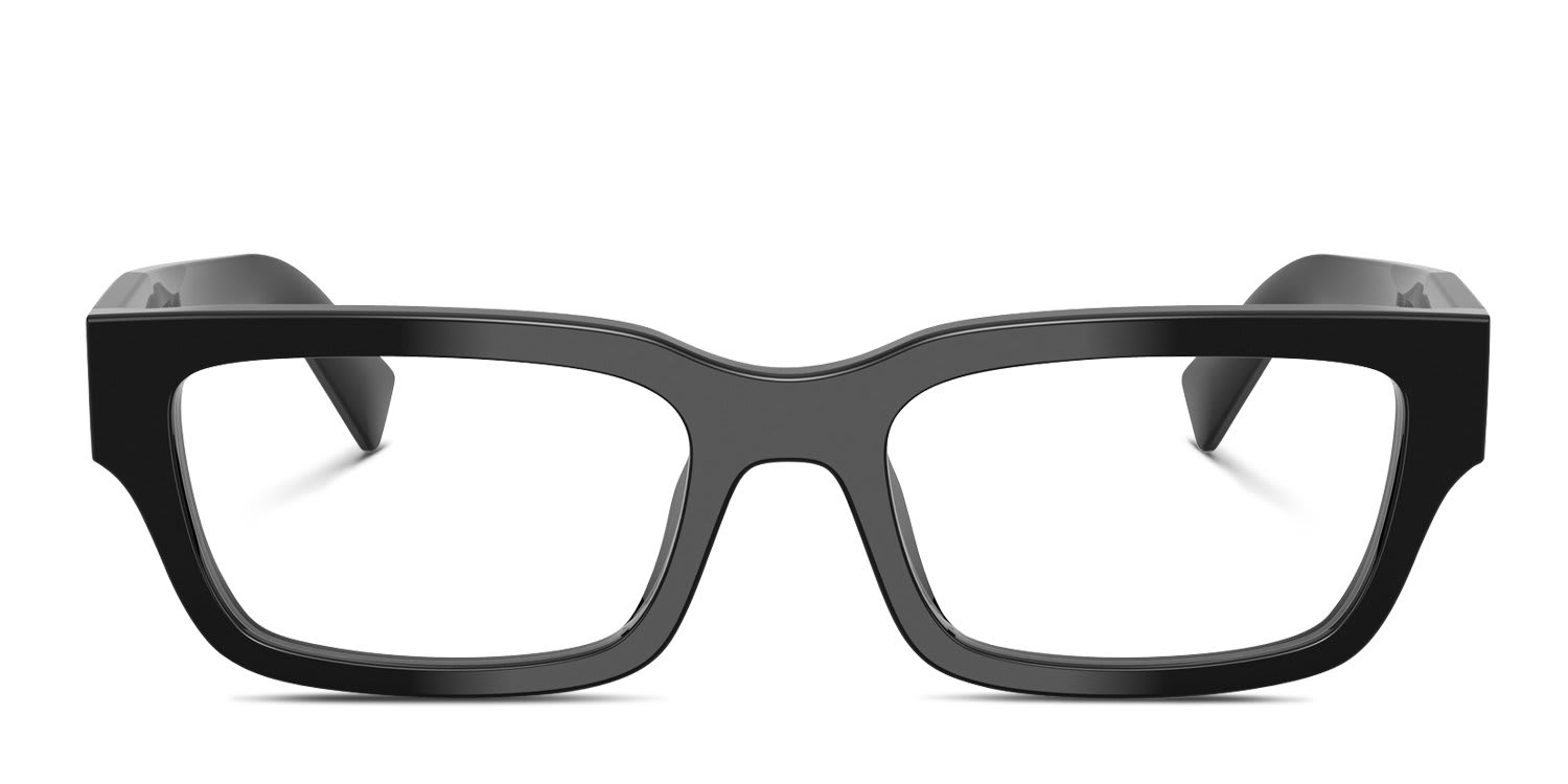 Prada PRC02V Black glasses - Black - Frontal View