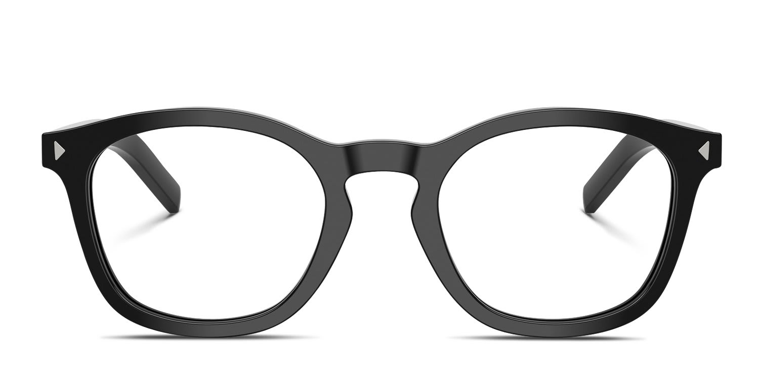 Prada PRC04V Black glasses - Black - Frontal View