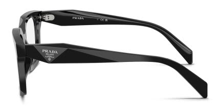 Prada PRC08V Black glasses - Black - Side View
