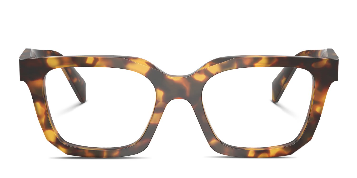 Prada PRC08V Bronze, Tortoise glasses - Bronze / Tortoise - Frontal View