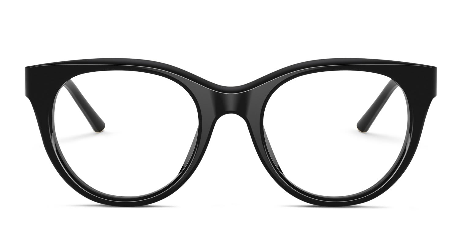 Dolce & Gabbana DG3433 Black glasses - Black - Frontal View