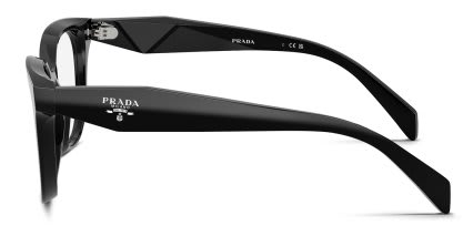 Prada PRC11V Black glasses - Black - Side View
