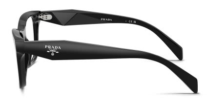 Prada PRC10V Black glasses - Black - Side View