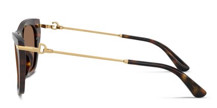 Dolce & Gabbana DG4511 Tortoise, Brown glasses - Tortoise / Brown - Side View