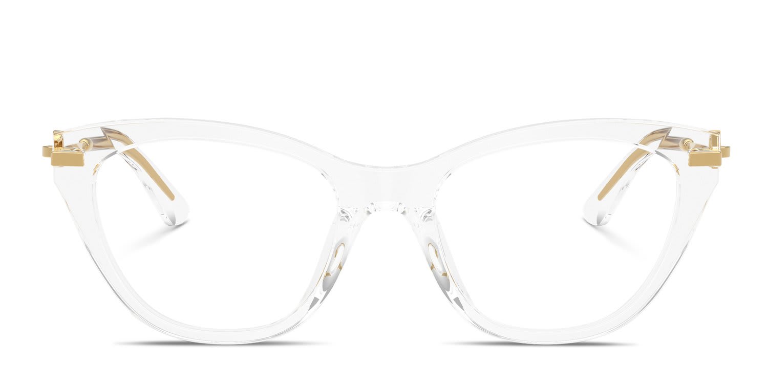 Dolce & Gabbana DG3428 Clear glasses - Clear - Frontal View