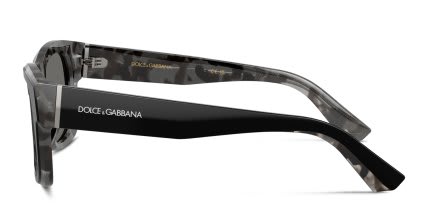 Dolce & Gabbana DG4515 Black, Gray, Tortoise glasses - Black / Gray / Tortoise - Side View