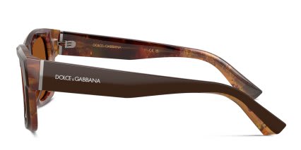 Dolce & Gabbana DG4515 Brown glasses - Brown - Side View