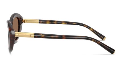 Dolce & Gabbana DG4519 Tortoise, Brown glasses - Tortoise / Brown - Side View