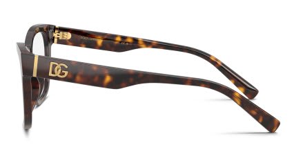 Dolce & Gabbana DG3430 Tortoise glasses - Tortoise - Side View